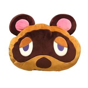 Tomy Animal Crossing Tom Nook Plush Pillow‎